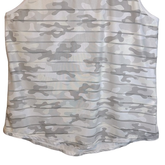 Zyia Active Havana White Camo Stripe Racerback Tank‎ Size XL ZA2373 - Picture 6 of 11
